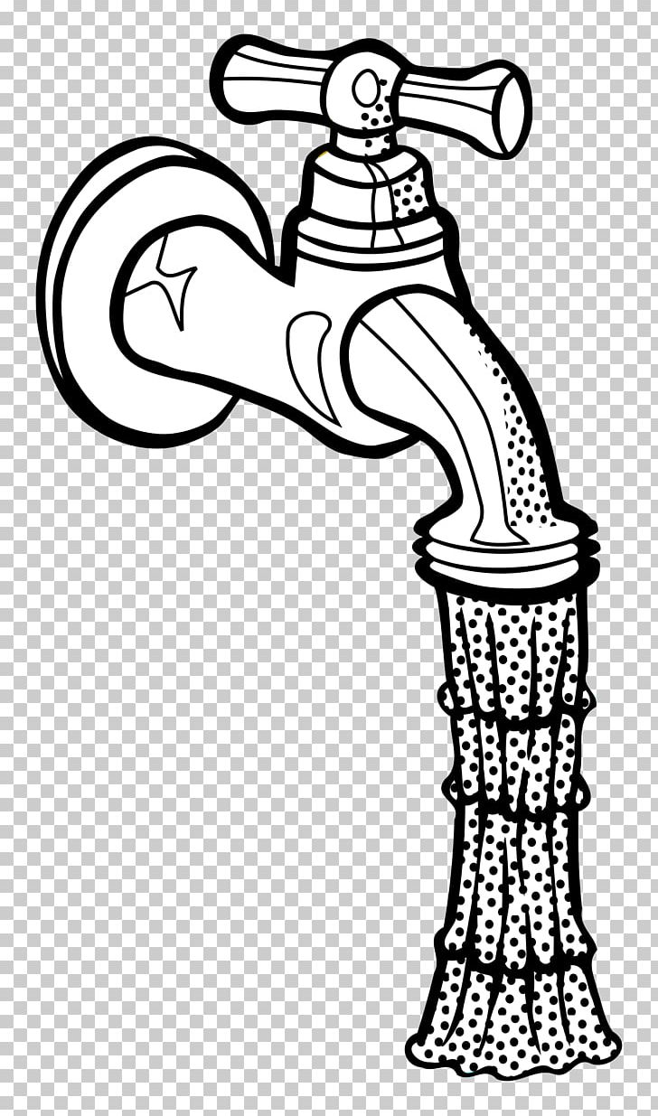 Tap Line Art Water PNG, Clipart, Arm, Art, Artwork, Black And White, Colouring Free PNG Download