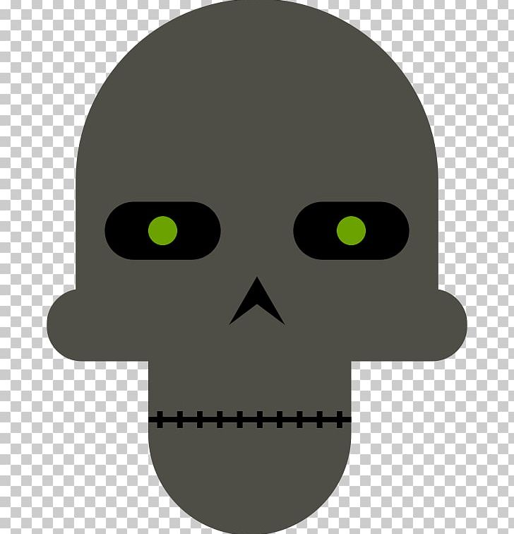 Skull Green Fiction Character PNG, Clipart, Bone, Character, Doom, Fantasy, Fiction Free PNG Download