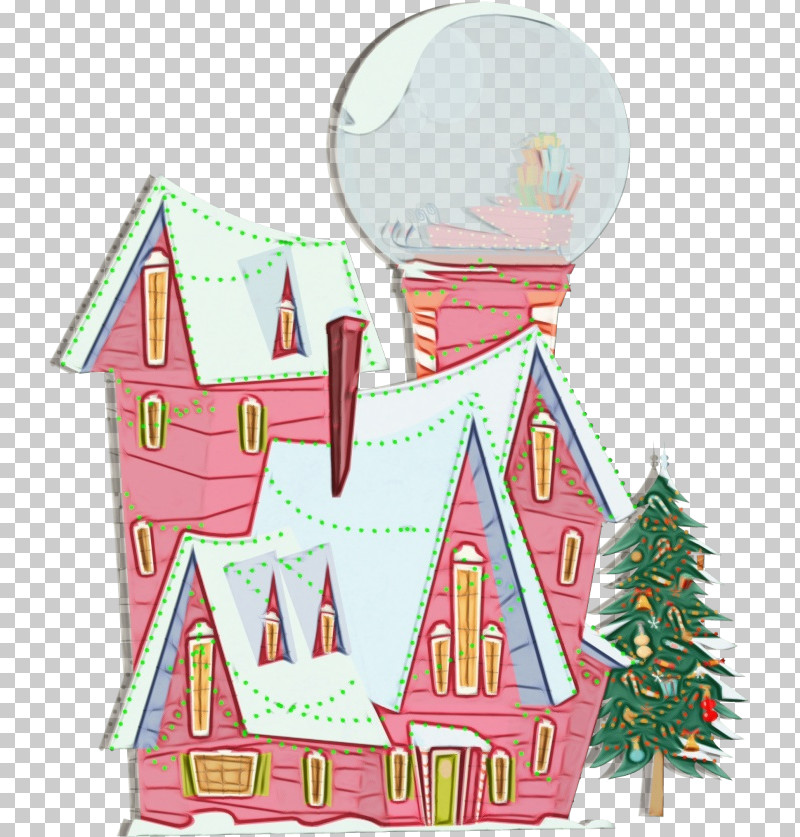 Pink House Home Christmas PNG, Clipart, Christmas, Home, House, Paint, Pink Free PNG Download