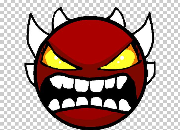 Geometry Dash Face Smile Demon PNG, Clipart, Computer Icons, Demon, Emoticon, Face, Fictional Character Free PNG Download