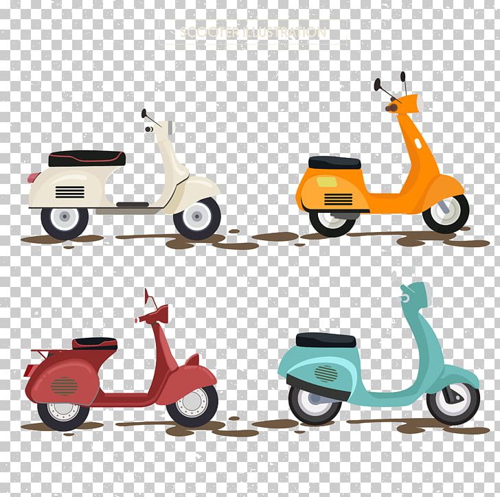 Kick Scooter Car Electric Motorcycles And Scooters Illustration PNG, Clipart, Adobe Illustrator, Advertisement, Automotive Design, Battery, Bike Free PNG Download