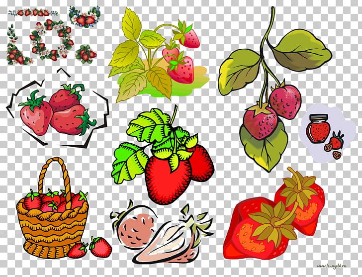 Strawberry Food Floral Design PNG, Clipart, Art, Artwork, Flora, Floral Design, Floristry Free PNG Download