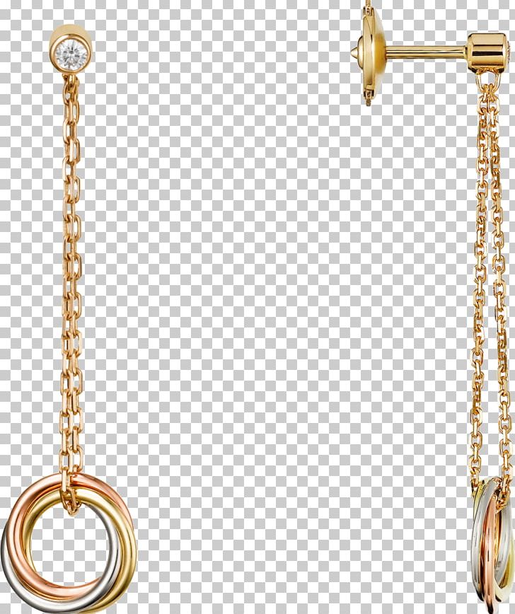 Earring Cartier Diamond Charms & Pendants Colored Gold PNG, Clipart, Amp, Body Jewelry, Boutique Cartier Cidade Jardim, Brilliant, Carat Free PNG Download