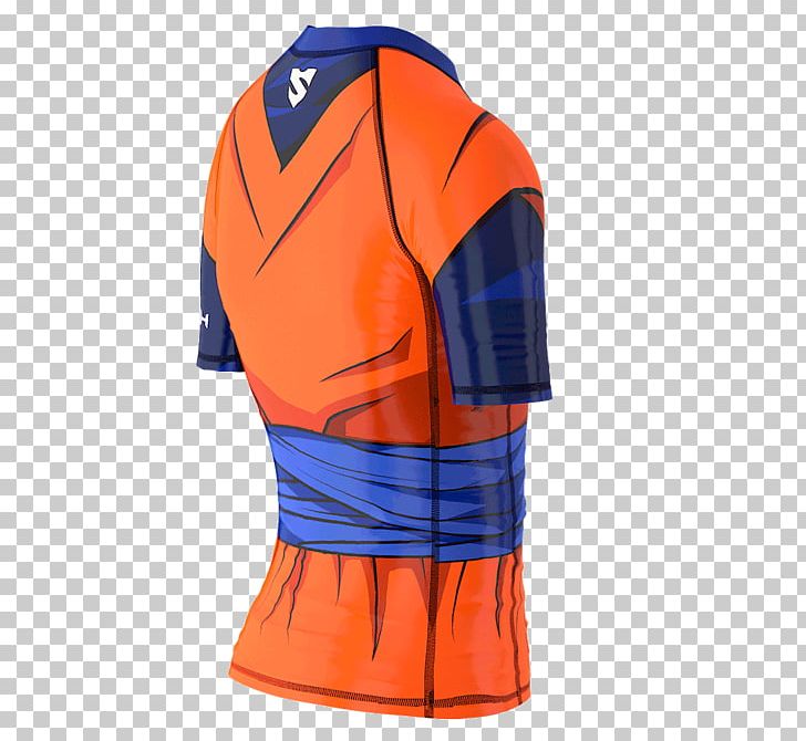 Shoulder Uniform Sleeve Outerwear Shirt PNG, Clipart, Active Shirt, Cobalt Blue, Electric Blue, Jersey, Orange Free PNG Download