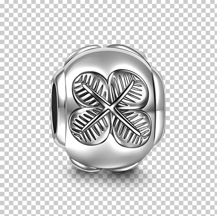 Sterling Silver Charm Bracelet Four-leaf Clover Jewellery PNG, Clipart, Body Jewelry, Bracelet, Charm Bracelet, Clover, Fourleaf Clover Free PNG Download