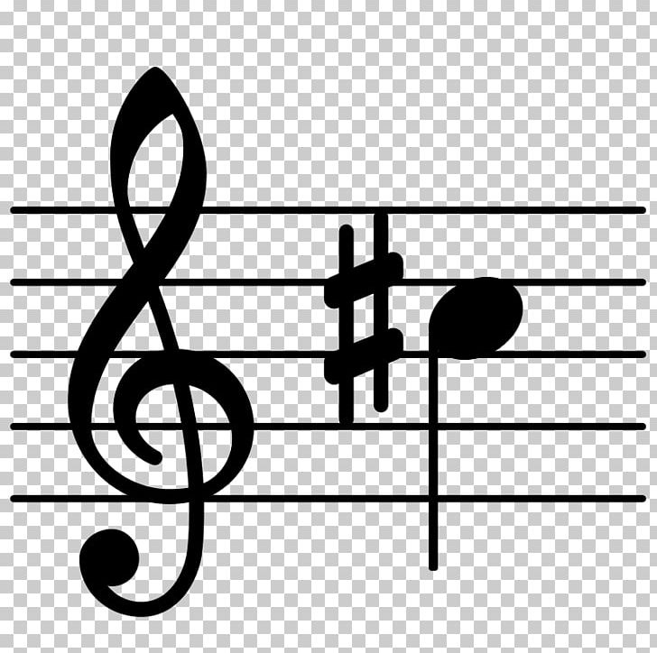 Treble Sharp Clef Flat PNG, Clipart, Angle, Area, Black, Black And White, Cis Free PNG Download