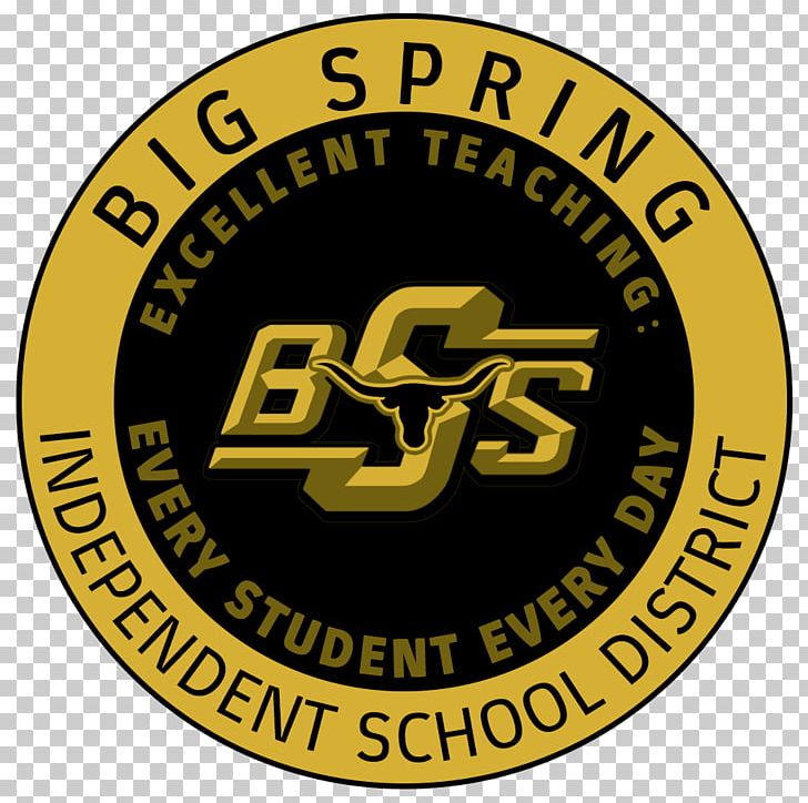 Big Spring High School Big Spring ISD Un Paso Más Logo Organization PNG, Clipart, Area, Badge, Big Spring, Brand, Circle Free PNG Download