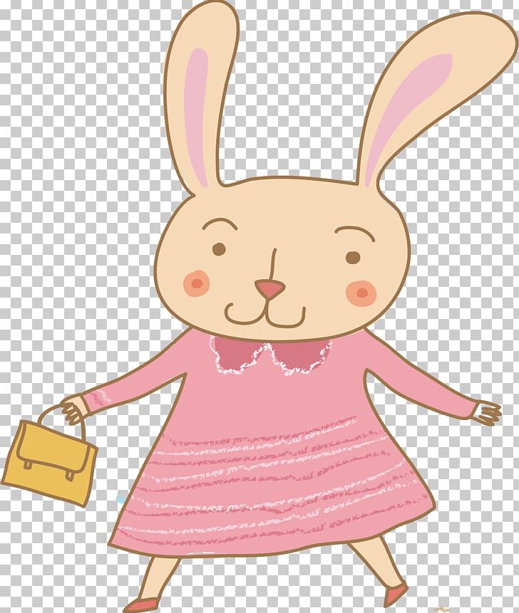 Easter Bunny Cartoon Illustration PNG, Clipart, Animals, Art, Bag, Balloon Cartoon, Boy Cartoon Free PNG Download