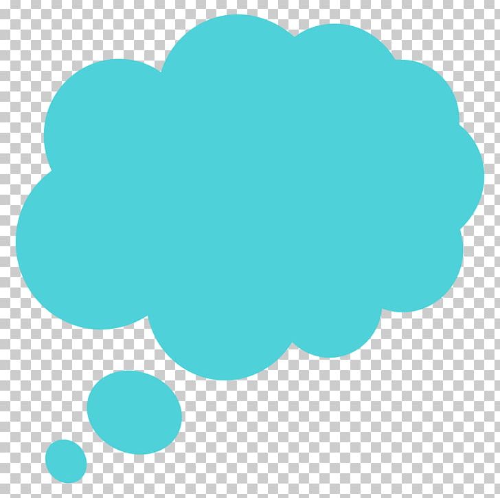 Emoji Thought Speech Balloon Symbol PNG, Clipart, Aqua, Azure, Blue, Circle, Cloud Free PNG Download