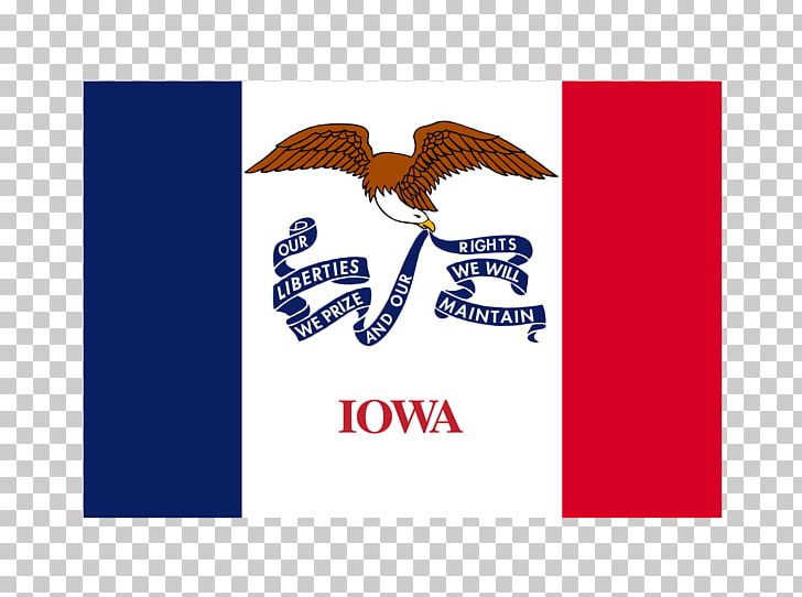 Flag Of Iowa Flag Of The United States State Flag PNG, Clipart, Area, Bayrak, Beak, Brand, Devlet Free PNG Download