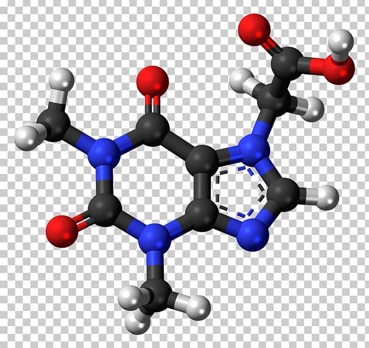 Theophylline Caffeine Molecule Chemistry Pharmaceutical Drug PNG, Clipart, Ballandstick Model, Blue, Body Jewelry, Caffeine, Chemical Structure Free PNG Download