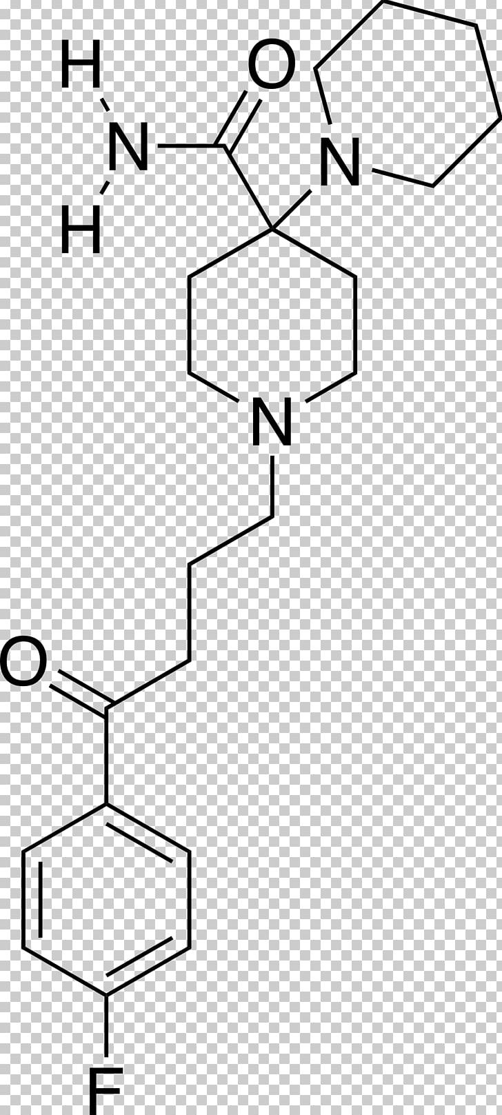 Pipamperone Seliciclib Butyrophenone Antipsychotic Cyclin-dependent Kinase PNG, Clipart, Angle, Auto Part, Black And White, Drug, Material Free PNG Download