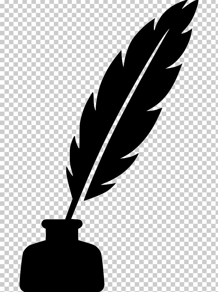 Paper Quill Inkwell Pen Computer Icons PNG, Clipart, Bird, Black And White, Computer Icons, Feather, Fountain Pen Free PNG Download
