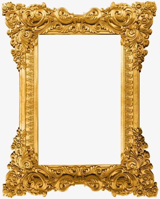 Gold Pattern Frame PNG, Clipart, Antique, Blank, Decoration, Empty, Frame Free PNG Download