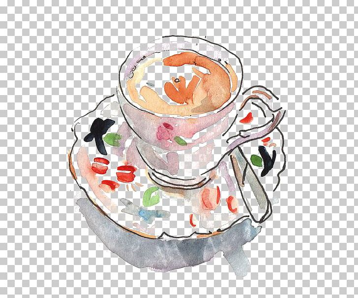 Black Tea Cappuccino Coffee Cup Teacup PNG, Clipart, Afternoon Tea, Black, Black Tea, Cappuccino, Coffee Free PNG Download