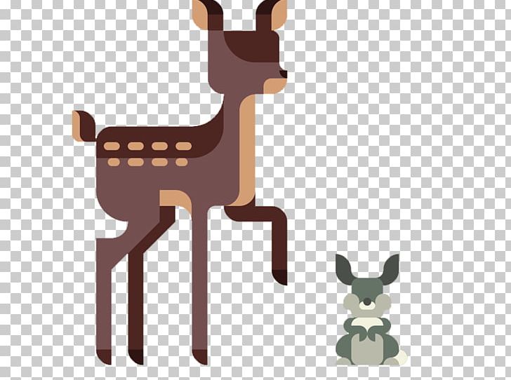 Reindeer Flat Design PNG, Clipart, Animals, Animation, Cartoon, Cartoon Electricity Supplier, Christmas Deer Free PNG Download