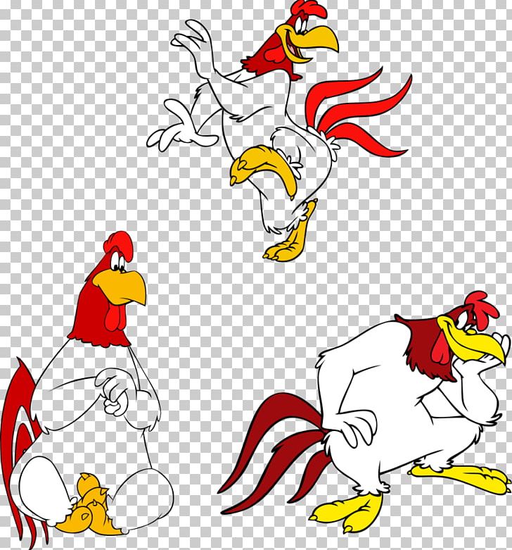 Foghorn Leghorn Leghorn Chicken Decal Sticker PNG, Clipart, Animal Figure, Area, Art, Artwork, Beak Free PNG Download