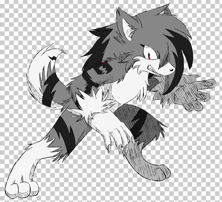 Cat Gray Wolf Werewolf Drawing Demon PNG, Clipart, Animals, Anime, Art, Artwork, Black Free PNG Download