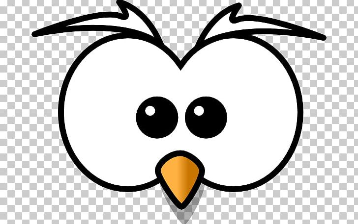 Owl Face Smiley PNG, Clipart, Area, Beak, Black And White, Cartoon, Cartoon Owl Clipart Free PNG Download