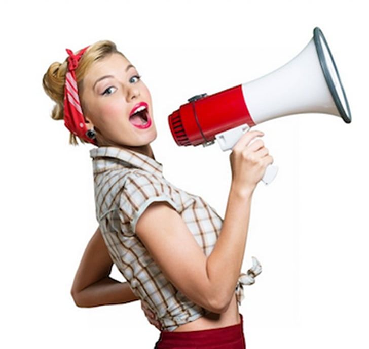 Woman Screaming Stock Photography Megaphone PNG, Clipart, Arm, Bachelorette Party, Boxing Glove, Business, Megaphone Free PNG Download