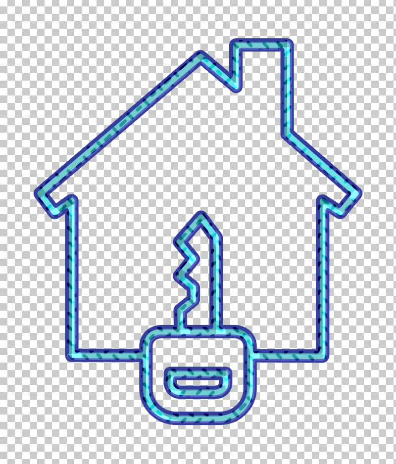 House Icon Key Icon Cyber Icon PNG, Clipart, Cyber Icon, House Icon, Key Icon, Line, Symbol Free PNG Download