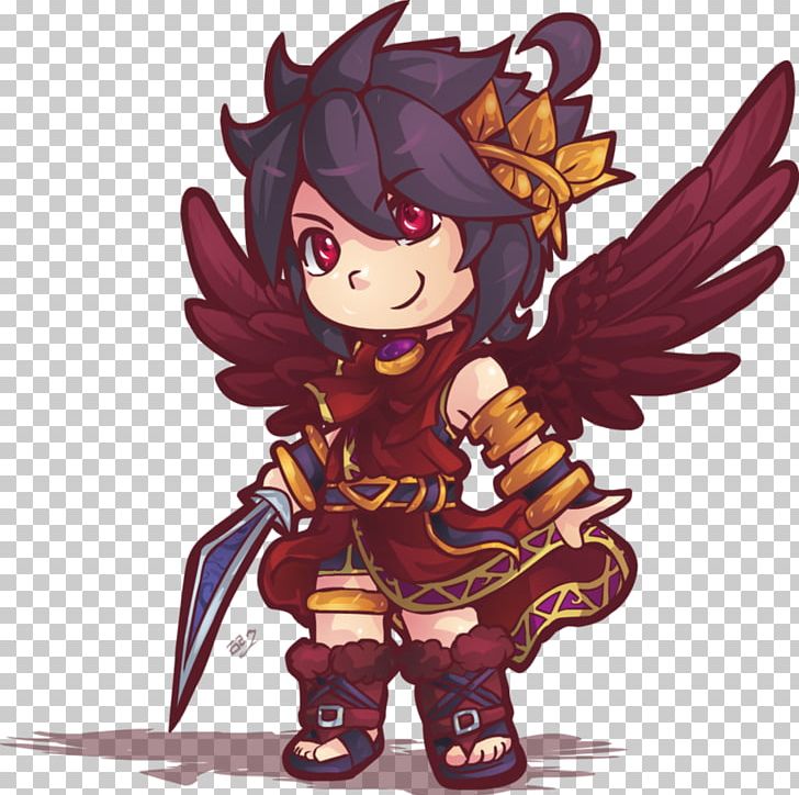 Kid Icarus: Uprising Super Smash Bros. Brawl Pit Wii PNG, Clipart, Action Figure, Anime, Art, Character, Chibi Free PNG Download