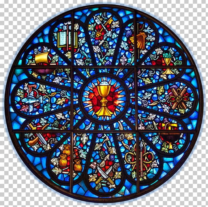 Stained Glass Rose Window Eucharist PNG, Clipart,  Free PNG Download