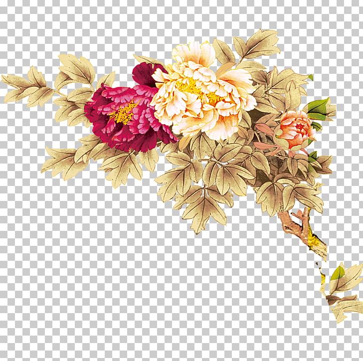 Moutan Peony Floral Design Flower PNG, Clipart, Artificial Flower, Blossoming, Chrysanths, Cut Flowers, Encapsulated Postscript Free PNG Download