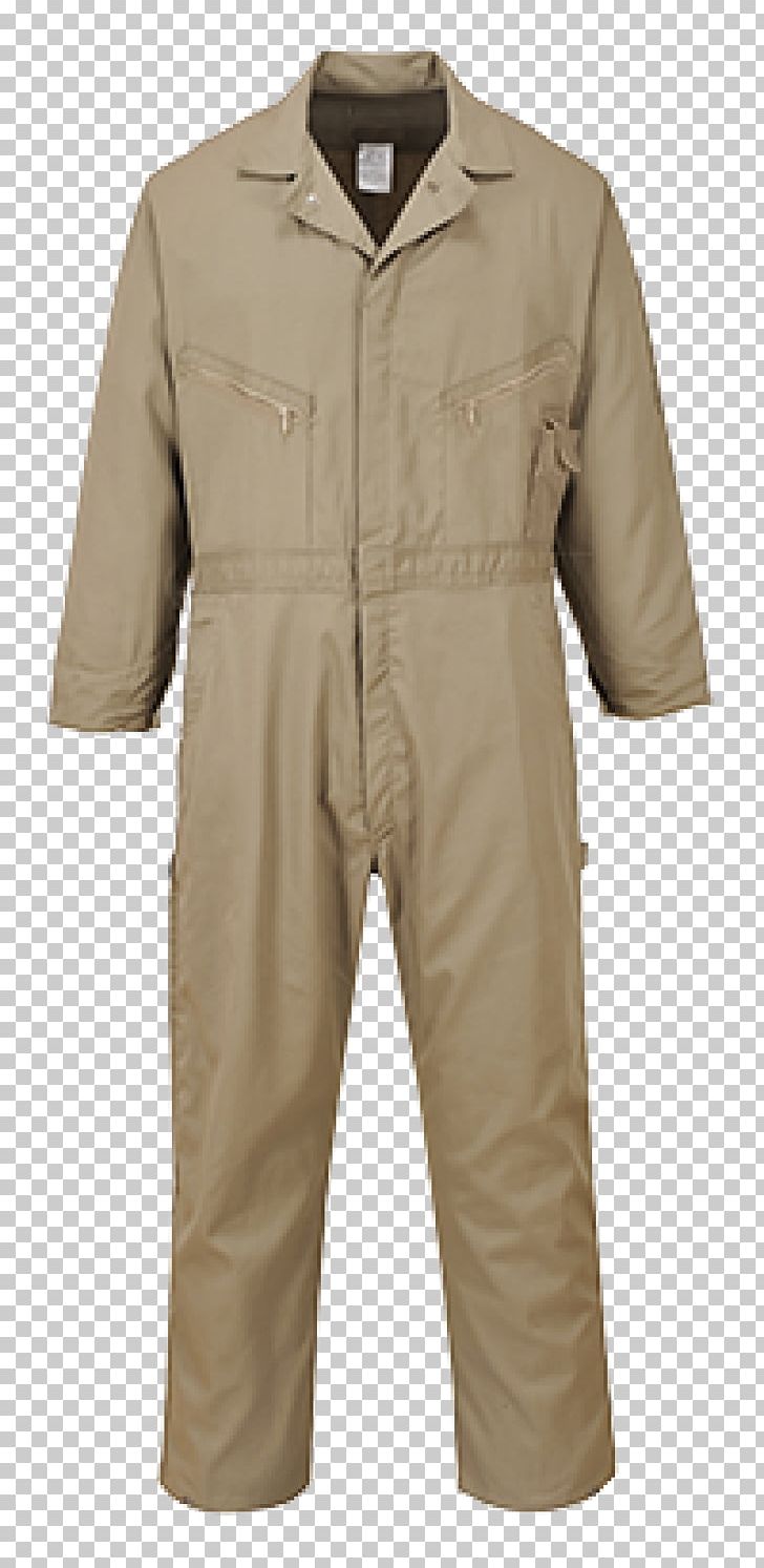 Overall Boilersuit Workwear Portwest Clothing PNG, Clipart, Beige, Bib, Boilersuit, Clothing, Cotton Free PNG Download