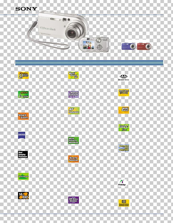 Sony DSC-P100 Brand 5.1 Mp PNG, Clipart, Area, Brand, Ccd, Cybershot, Diagram Free PNG Download