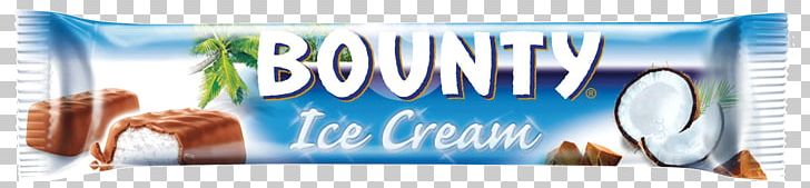 Bounty Chocolate Bar Ice Cream Twix Mars PNG, Clipart, Advertising, Banner, Baton, Bounty, Brand Free PNG Download