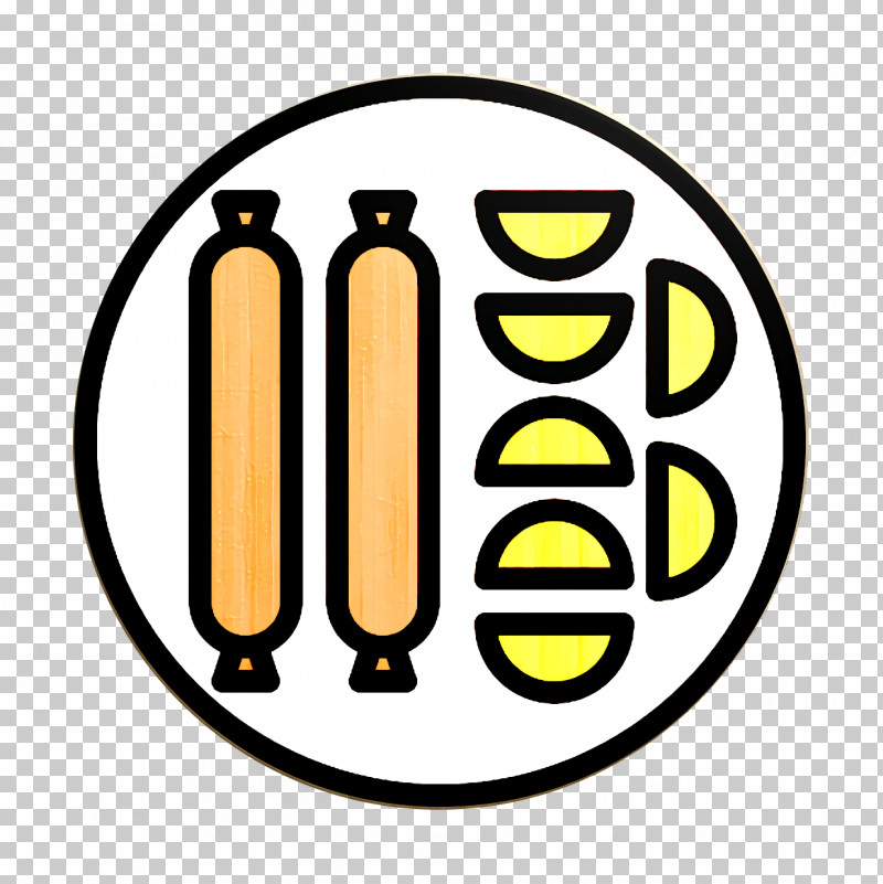 Plate Icon Restaurant Icon Sausage Icon PNG, Clipart, Plate Icon, Restaurant Icon, Sausage Icon, Yellow Free PNG Download