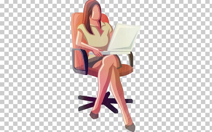 Business Icon PNG, Clipart, Cartoon, Encapsulated Postscript, Furniture, Girl, Hand Drawn Free PNG Download