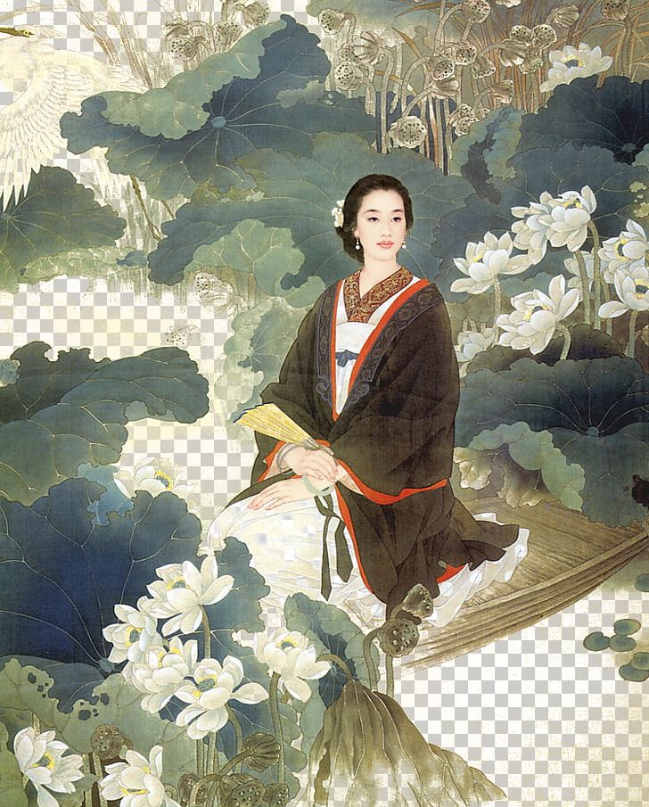Chinese Painting Chinese Art Oil Painting PNG, Clipart, Ancient Egypt, Business Woman, Flower, Geisha, Girl Free PNG Download