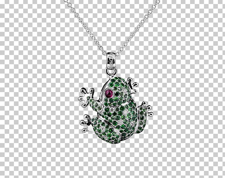 Locket Frog Emerald Necklace Bling-bling PNG, Clipart, Amphibian, Animalier, Animals, Bling Bling, Blingbling Free PNG Download