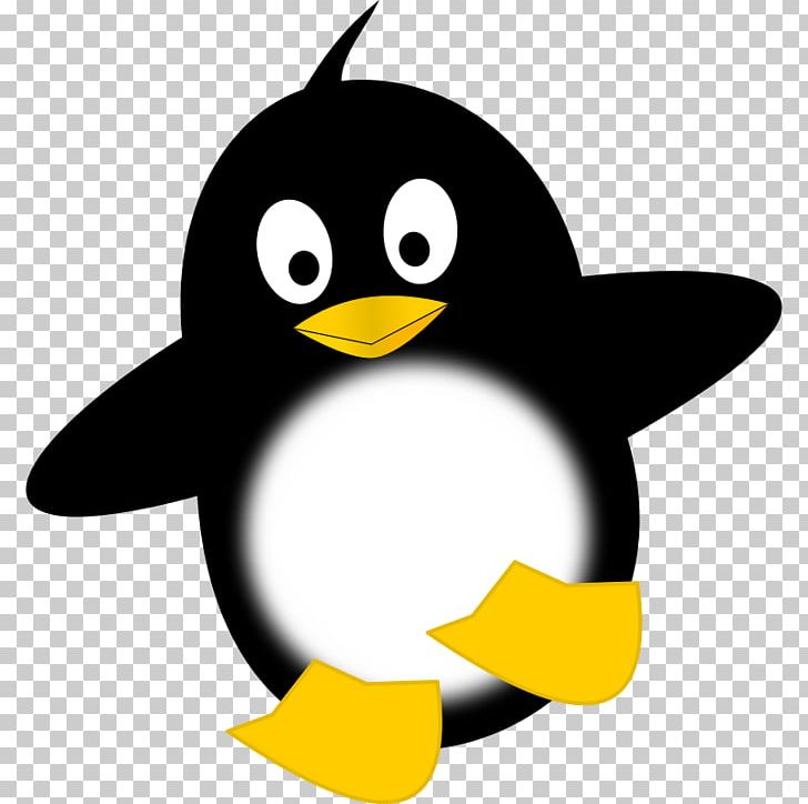 Penguin Cartoon PNG, Clipart, Artwork, Beak, Bird, Black And White, Cartoon Free PNG Download