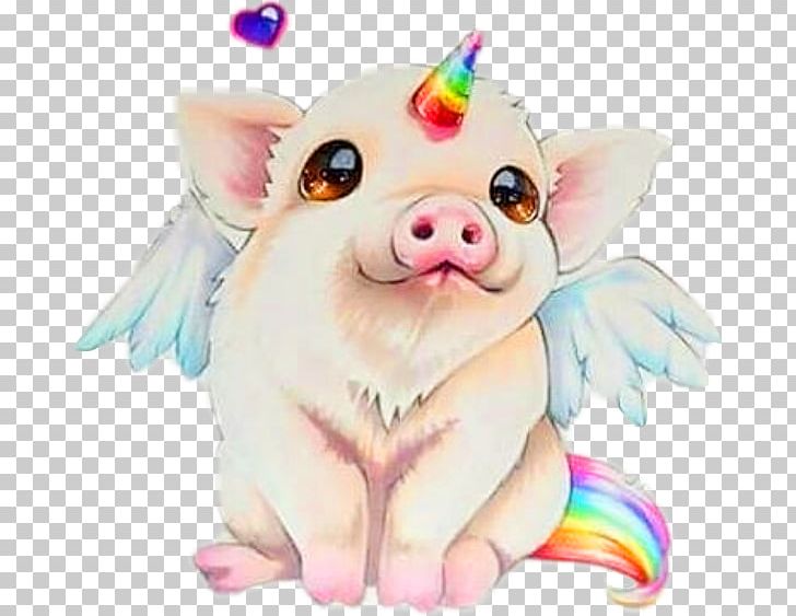 Pig Drawing Unicorn Cuteness PNG, Clipart, Animal, Animals, Art, Copic, Creativity Free PNG Download
