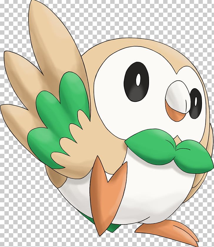 Pokémon Sun And Moon Rowlet Beak Nintendo PNG, Clipart, Anatidae, Beak, Bird, Cartoon, Deviantart Free PNG Download