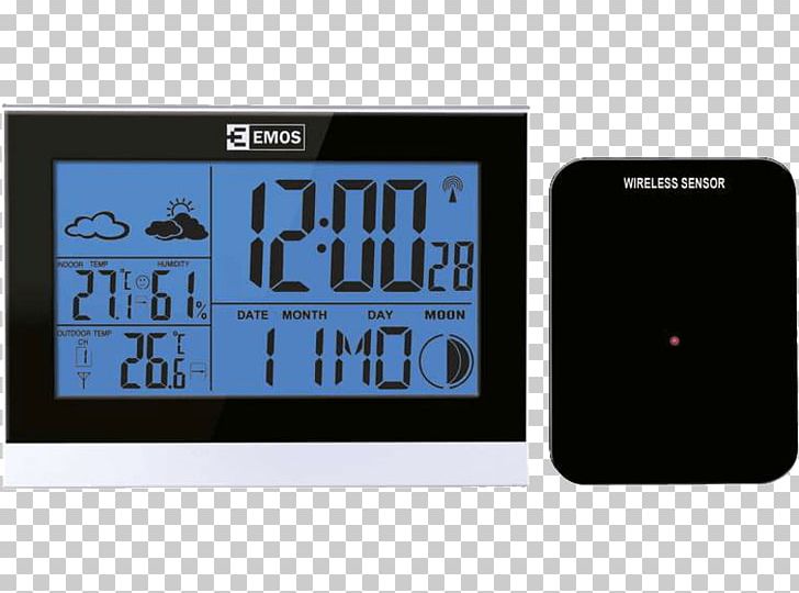 Weather Station Meteorology Thermometer Weather Forecasting PNG, Clipart, Alarm Clock, Brand, Clock, Display Device, Electronic Device Free PNG Download
