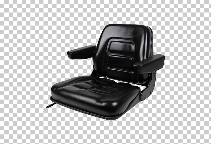 Chair Seat Forklift Tractor Car PNG, Clipart, Angle, Automotive Exterior, Black, Car, Car Seat Free PNG Download
