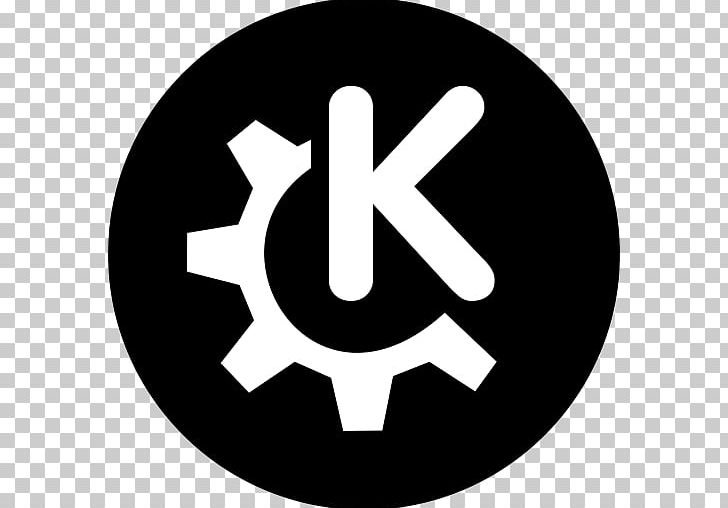 KDE Computer Icons Portable Network Graphics Desktop Environment PNG, Clipart, Black And White, Brand, Circle, Computer Icons, Computer Software Free PNG Download