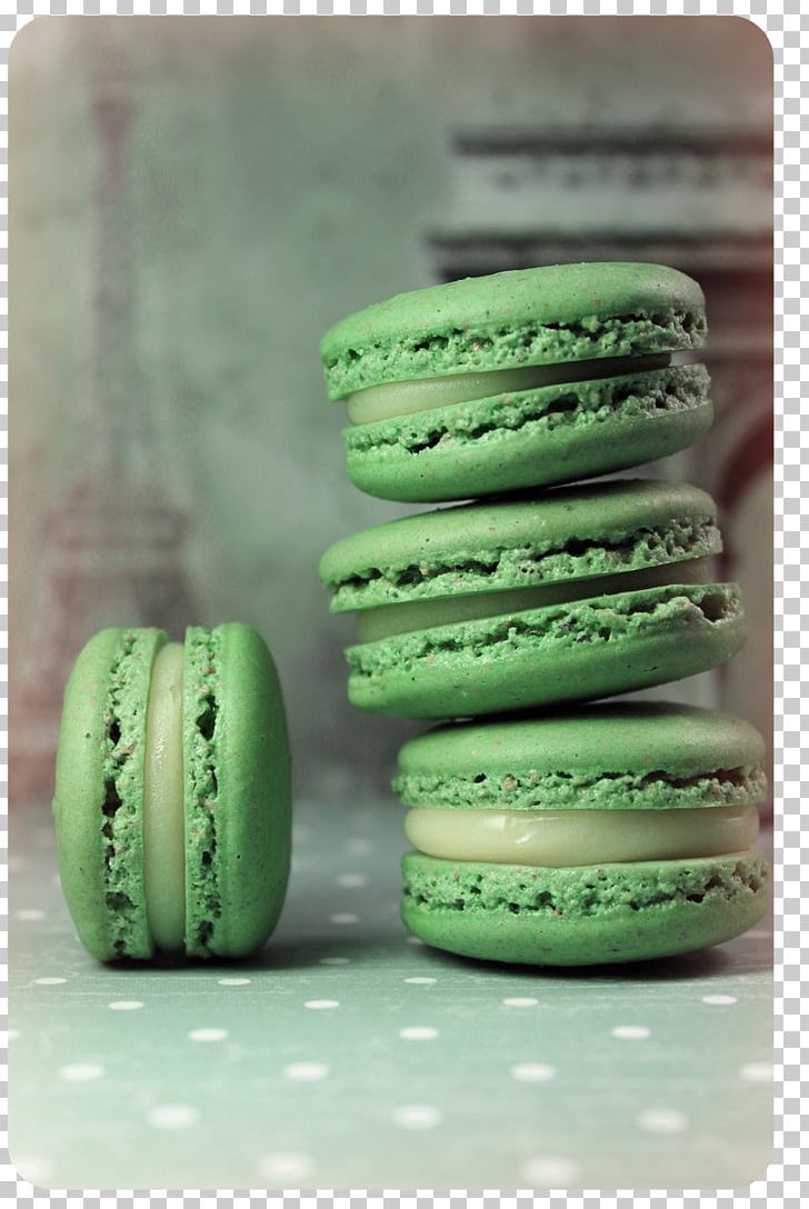 Macaron Macaroon Green Tea Petit Four Matcha PNG, Clipart, Almond, Biscuit, Biscuits, Chocolate, Flour Free PNG Download