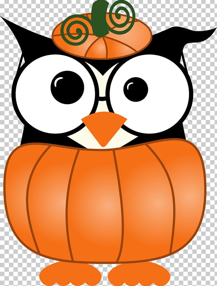 Owl Pumpkin Halloween Jack-o'-lantern PNG, Clipart, Animals, Artwork, Baby Shower, Beak, Calabaza Free PNG Download