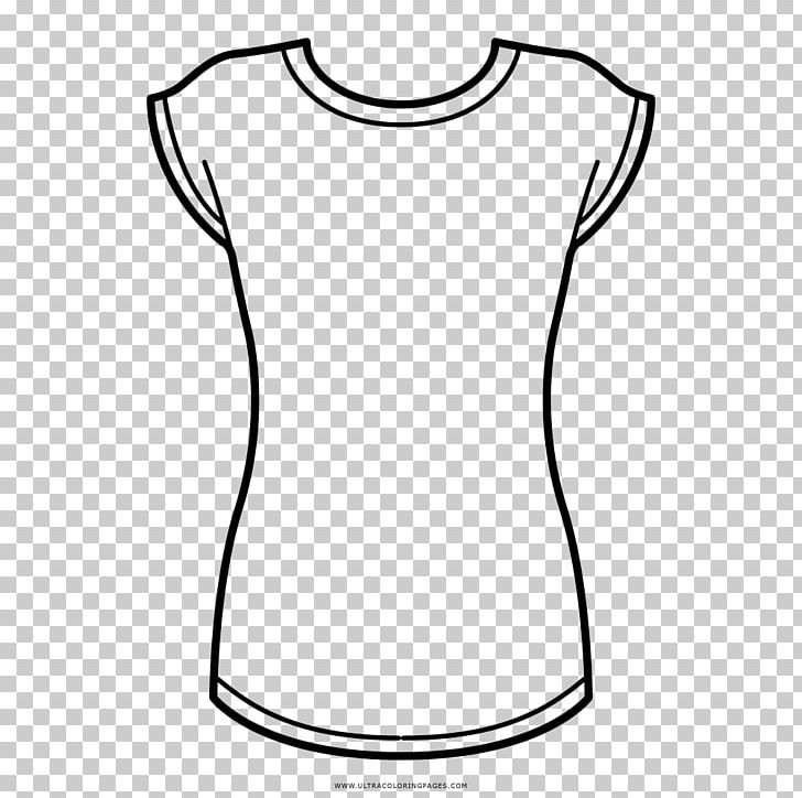 T-shirt Drawing Coloring Book Sleeve PNG, Clipart, Area, Black, Black And White, Circle, Clothing Free PNG Download