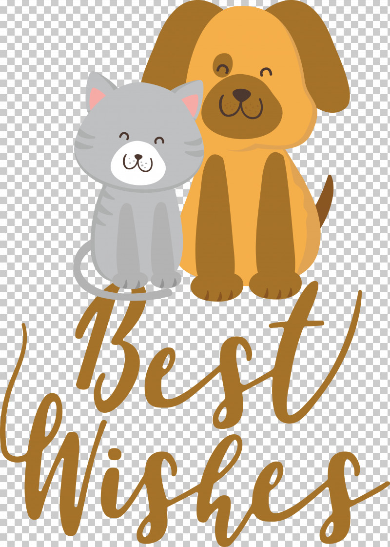 Dog Puppy Cat Logo Meter PNG, Clipart, Cartoon, Cat, Character, Dog, Happiness Free PNG Download