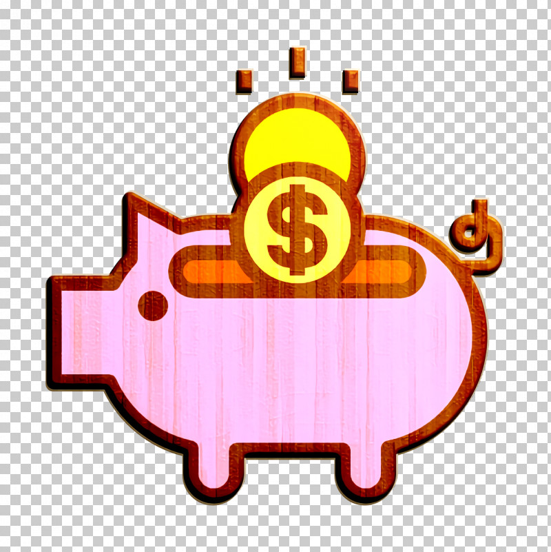 Piggy Bank Icon Payment Icon Money Icon PNG, Clipart, Line, Money Icon, Orange, Payment Icon, Piggy Bank Icon Free PNG Download