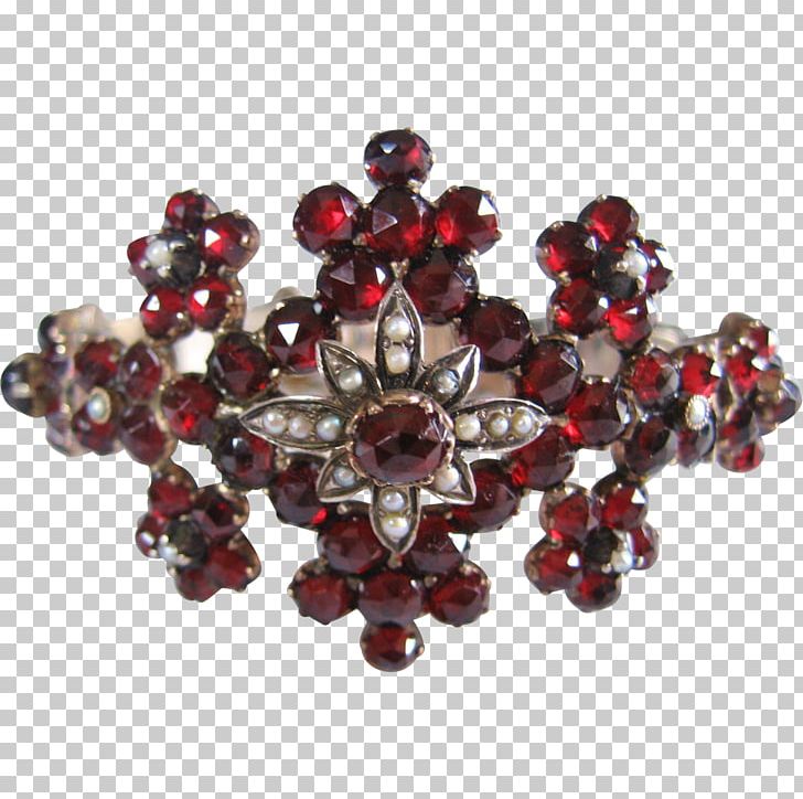 Brooch Garnet Jewellery Bracelet Pyrope PNG, Clipart, Almandine, Antique, Bead, Bracelet, Brooch Free PNG Download