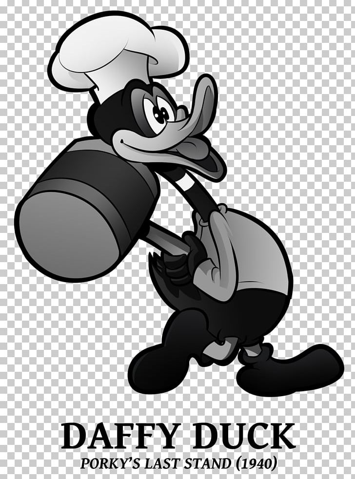 Daffy Duck Porky Pig Looney Tunes Drawing PNG, Clipart, Animals, Animated Cartoon, Art, Black And White, Cartoon Free PNG Download