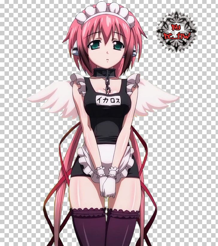 Heaven's Lost Property Icarus Anime Desktop PNG, Clipart, Black Hair, Brown Hair, Cartoon, Chibi, Fictional Character Free PNG Download