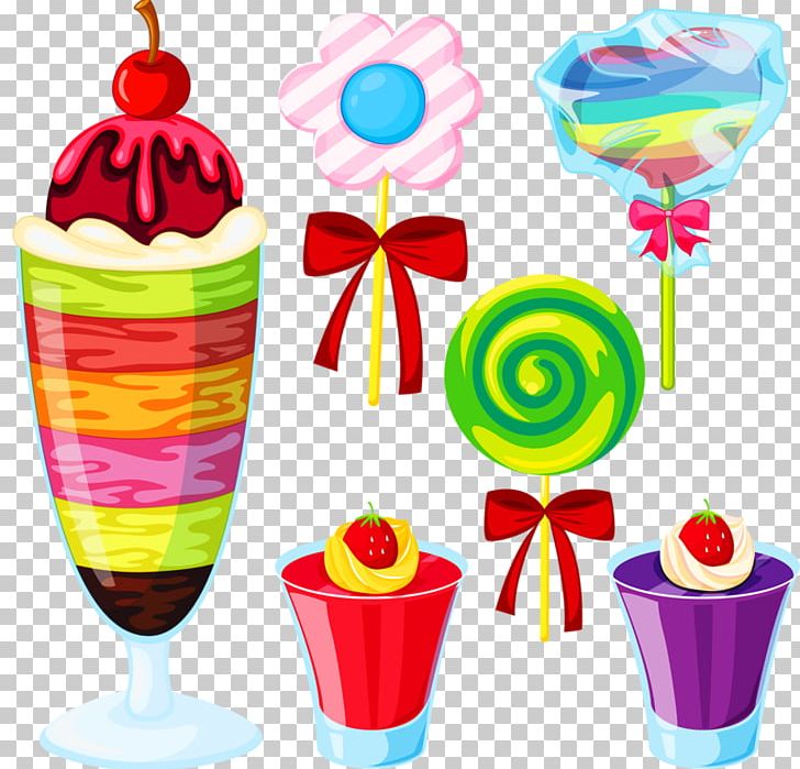 Ice Cream Lollipop Illustration PNG, Clipart, Candy, Cartoon, Cocktail Garnish, Cream, Creative Free PNG Download